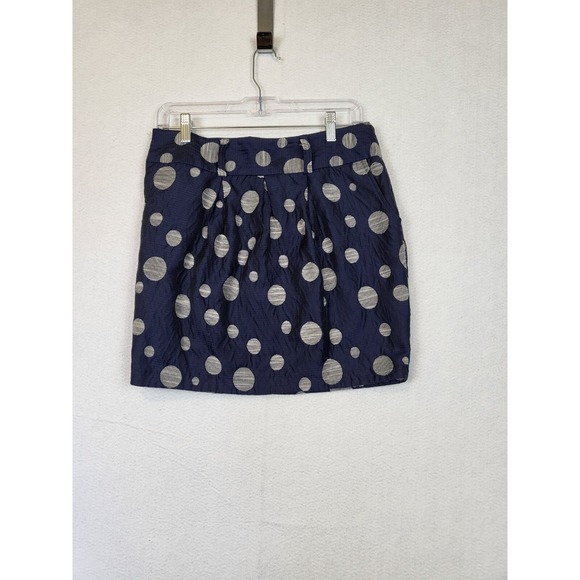 Charlotte Russe Dresses & Skirts - Charlotte Russe Womens‎ Mini Skirt High Waist Polka Dot Navy White Size 10